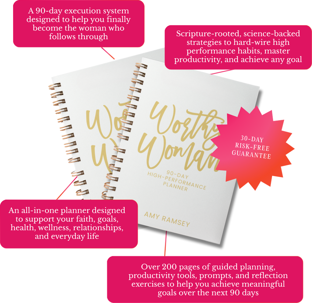 The Worthy Woman 90-Day High-Performance Planner