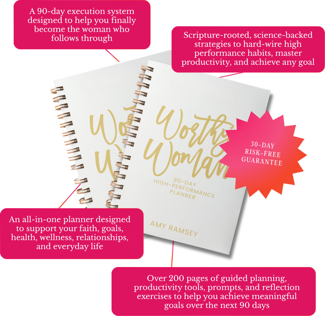 The Worthy Woman 90-Day High-Performance Planner