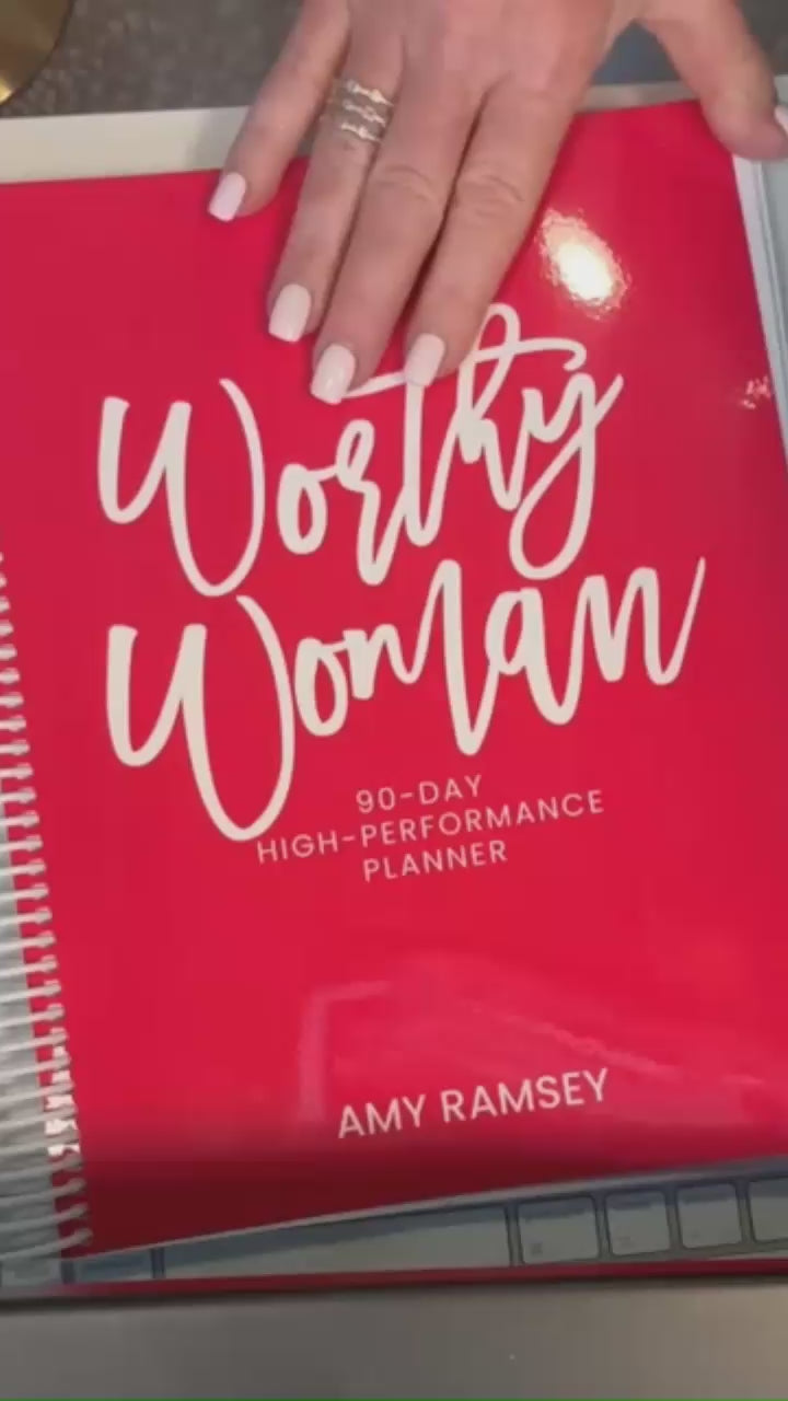 The Worthy Woman 90-Day High-Performance Planner (Pre-Release Edition)
